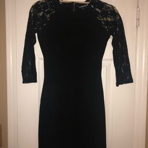 Bodycon Lace Black Dress